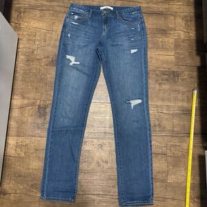 Else distressed classic boyfriend jeans